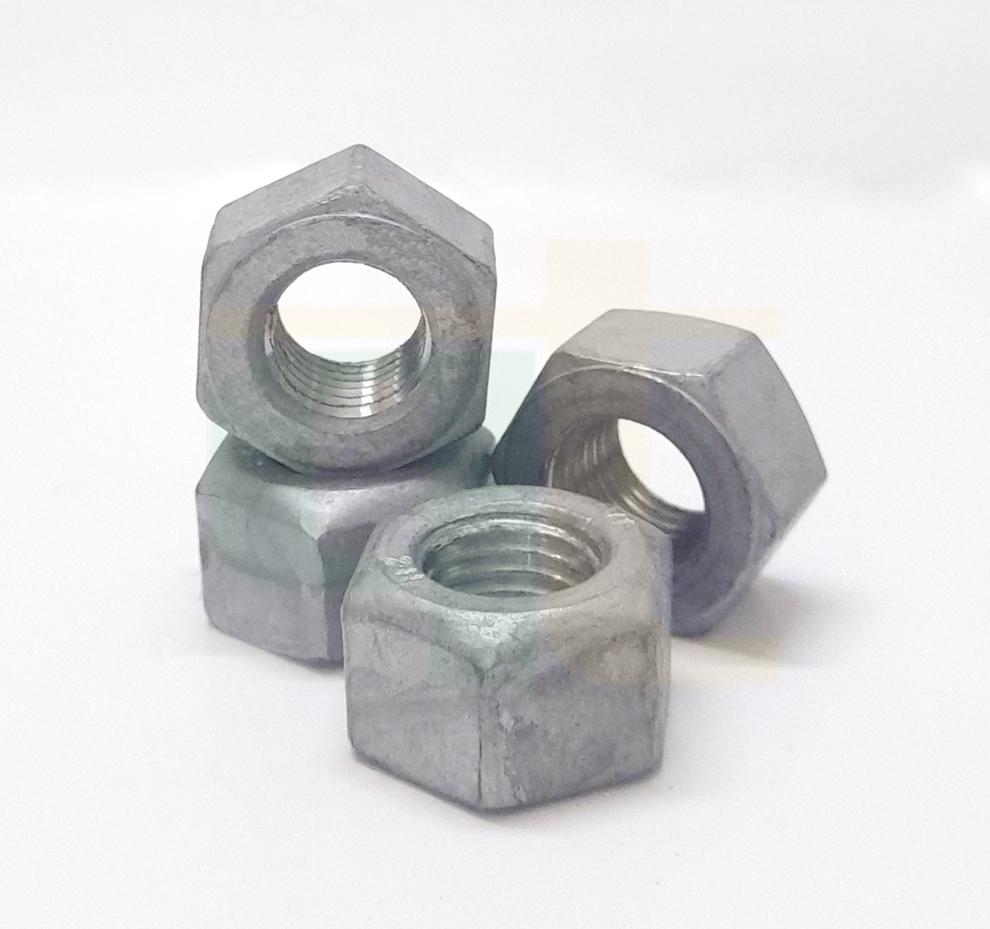 Hình ảnh đai ốc lục giác tiêu chuẩn, minh họa loại đai ốc phổ biến nhất hiện nay
